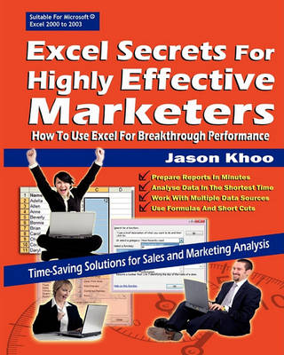 Book cover for Excel Secrets for Highly Effective Marketers