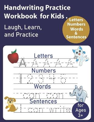 Book cover for Handwriting Practice Workbook for Kids