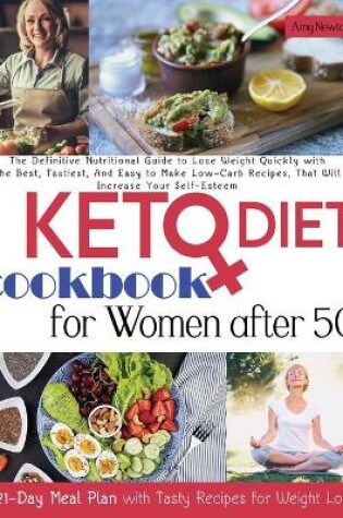 Cover of Keto Diet Cookbook For Women Over 50