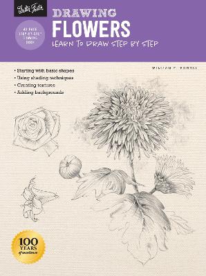 Book cover for Drawing: Flowers with William F. Powell