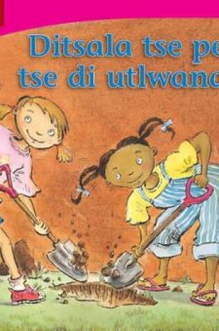 Cover of Ditsala tse pedi tse di utlwanang (Setswana)