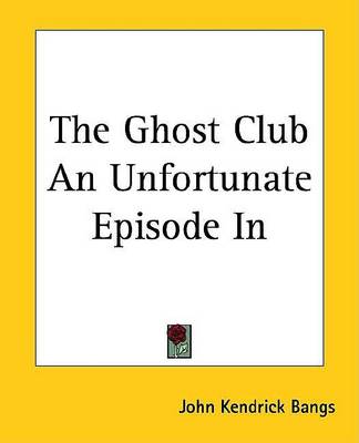 Book cover for The Ghost Club