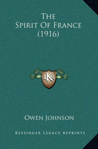Cover of The Spirit of France (1916)