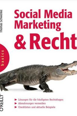 Cover of Social Media Marketing Und Recht