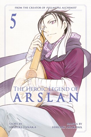 Book cover for The Heroic Legend Of Arslan 5