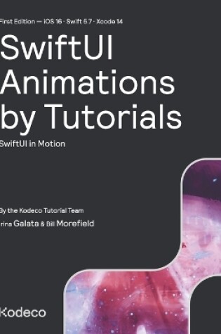 Cover of SwiftUI Animations by Tutorials (First Edition)