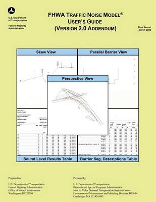 Cover of FHWA Traffic Noise Model User's Guide- Version 2.0 Addendum