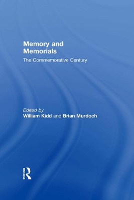 Book cover for Memory and Memorials