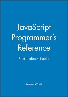 Book cover for JavaScript Programmer's Reference Print + eBook Bundle