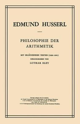 Cover of Philosophie Der Arithmetik