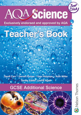 Book cover for AQA Science: GCSE Additional Science Teacher's Book