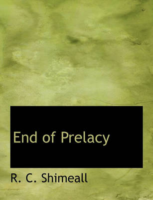 Book cover for End of Prelacy