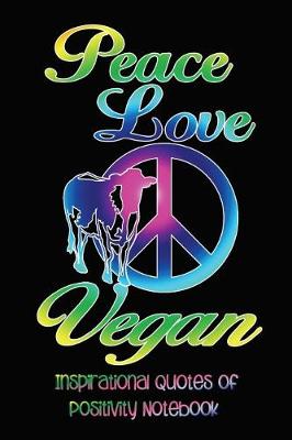 Book cover for Peace Love Vegan