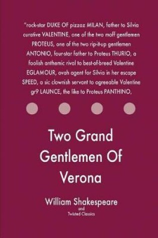 Cover of Two Grand Gentlemen Of Verona