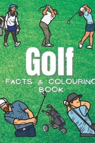 Cover of Golf Facts & Coloring Book