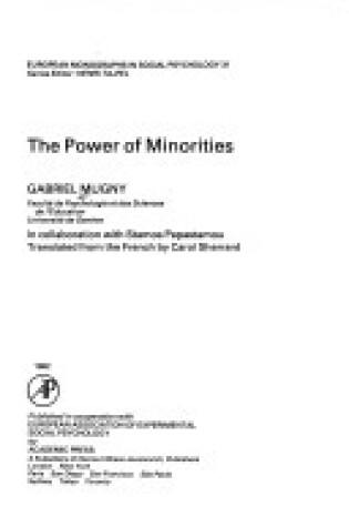 Cover of The Power of Minorities