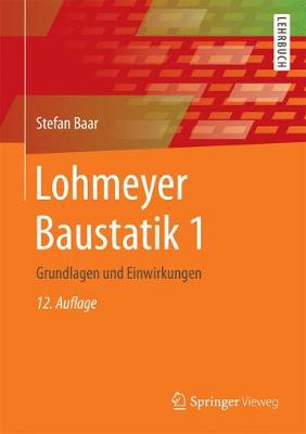 Book cover for Lohmeyer Baustatik 1