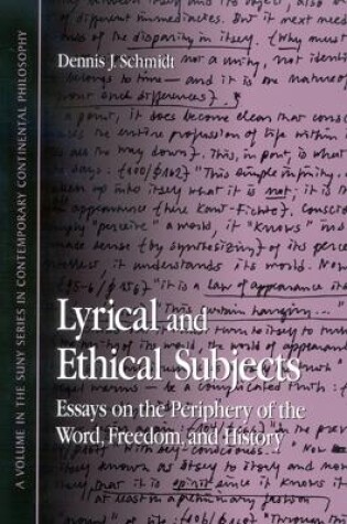 Cover of Lyrical and Ethical Subjects