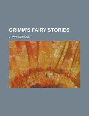 Book cover for Grimm's Fairy Stories