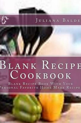 Cover of Blank Recipe Cookbook