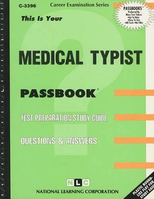 Book cover for Medical Typist