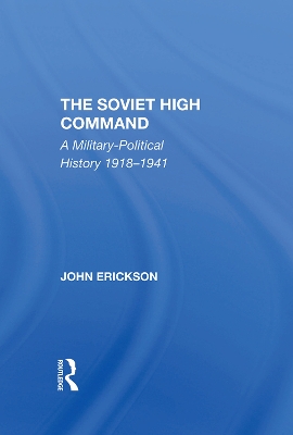 Book cover for The Soviet High Command