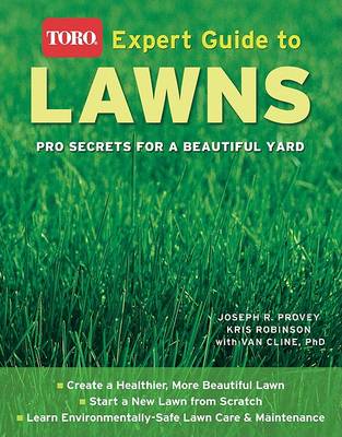 Book cover for Toro Expert Guide to Lawns