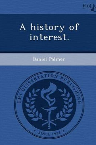 Cover of A History of Interest