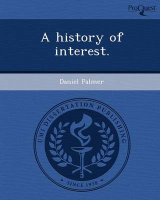 Book cover for A History of Interest