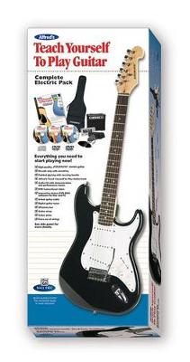 Book cover for Alfred's Teach Yourself to Play Guitar Complete Electric Pack