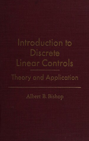 Book cover for Introduction to Discrete Linear Controls