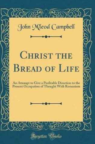 Cover of Christ the Bread of Life