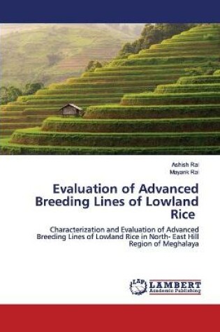 Cover of Evaluation of Advanced Breeding Lines of Lowland Rice