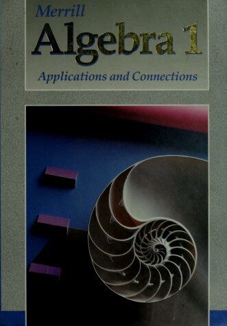 Book cover for Merrill Algebra 1