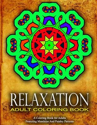 Book cover for RELAXATION ADULT COLORING BOOK -Vol.15
