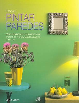 Cover of Como Pintar Paredes