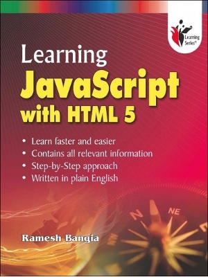 Book cover for Learning JavaScript with HTML