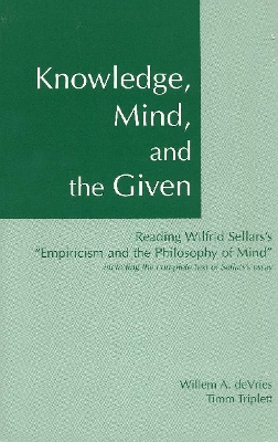 Book cover for Knowledge, Mind & the Given