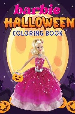 Cover of Barbie Halloween Coloring Book