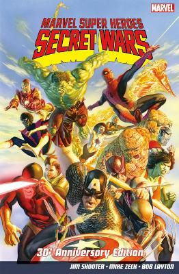 Book cover for Marvel Super Heroes: Secret Wars 30th Anniversary Edition