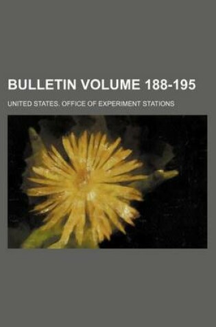 Cover of Bulletin Volume 188-195