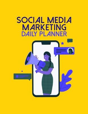 Book cover for Social Media Marketing Daily Planner