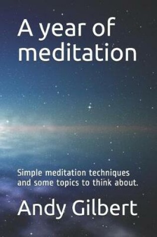 Cover of A Year of Meditation