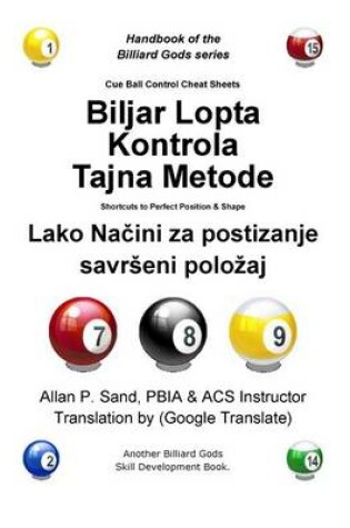 Cover of Cue Ball Control Cheat Sheets (Croatian)