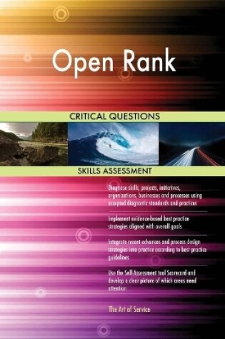 Cover of Open Rank Critical Questions Skills Assessment