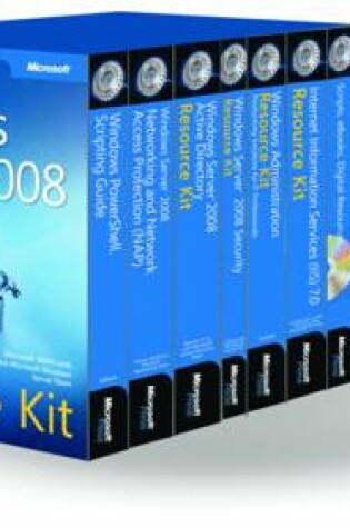 Cover of Windows Server 2008 Resource Kit