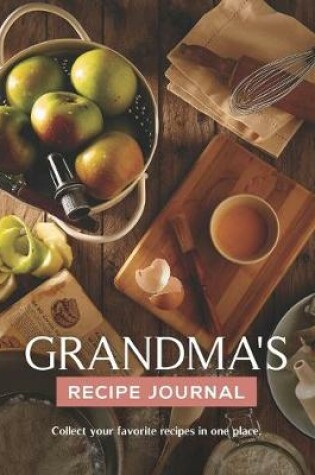 Cover of Grandma's Recipe Journal