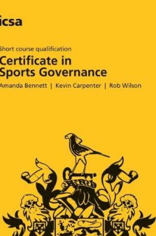 Cover of Sports Governance