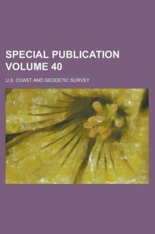 Cover of Special Publication Volume 40