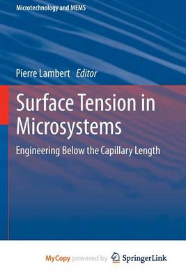 Cover of Surface Tension in Microsystems